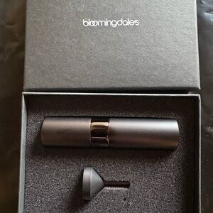 Bloomingdale's Elegant Black Perfume Atomizer